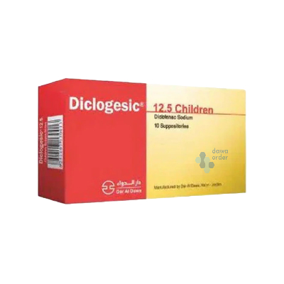 DICLOGESIC 12.5MG SUPP 10