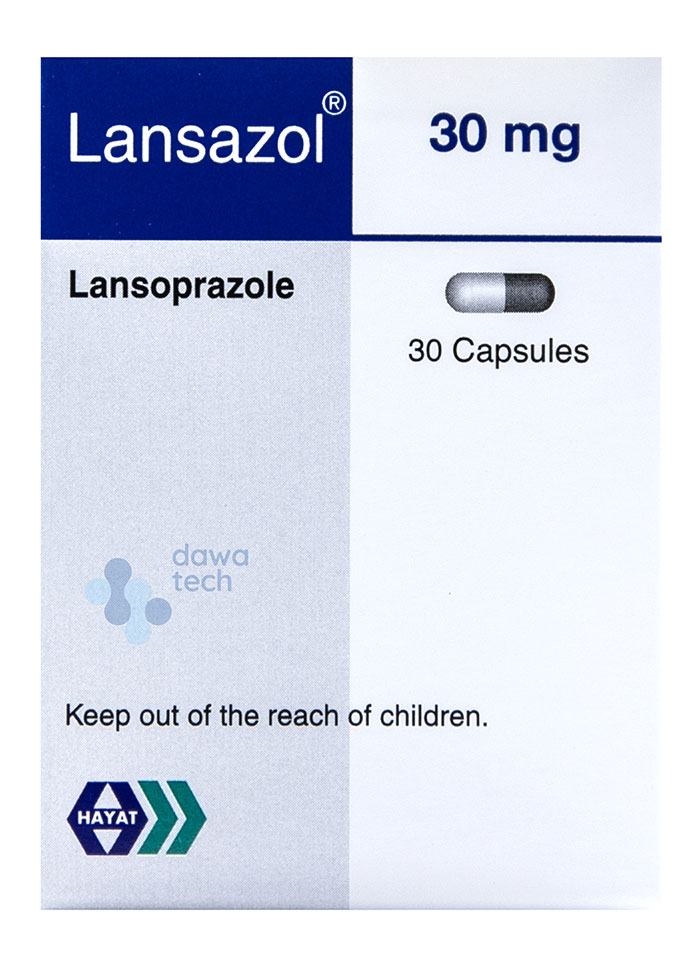 LANSAZOL 30MG 30CAP