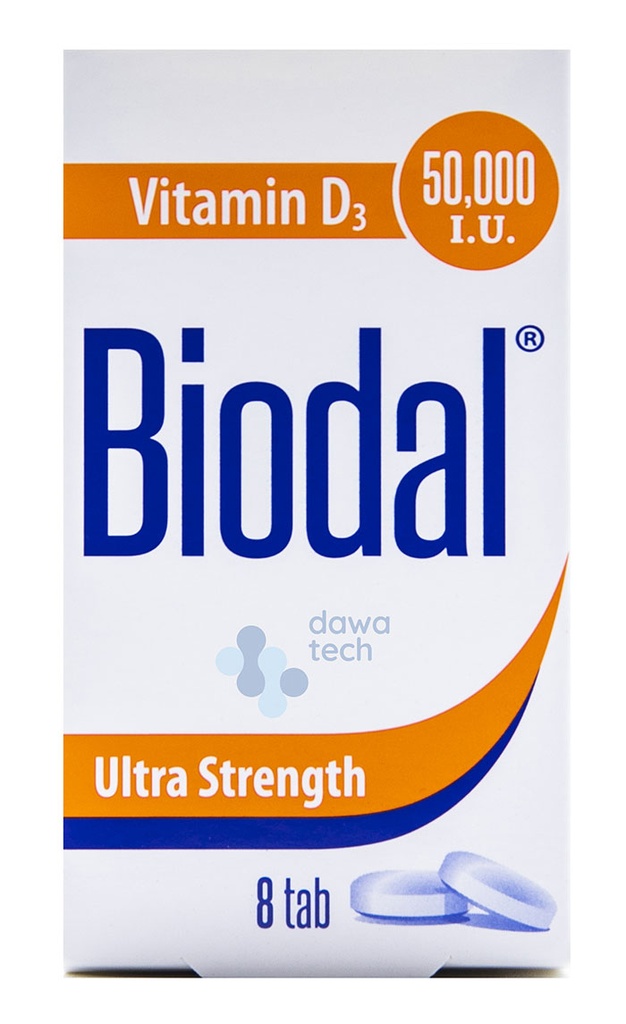 BIODAL 50000 I.U (8TAB)