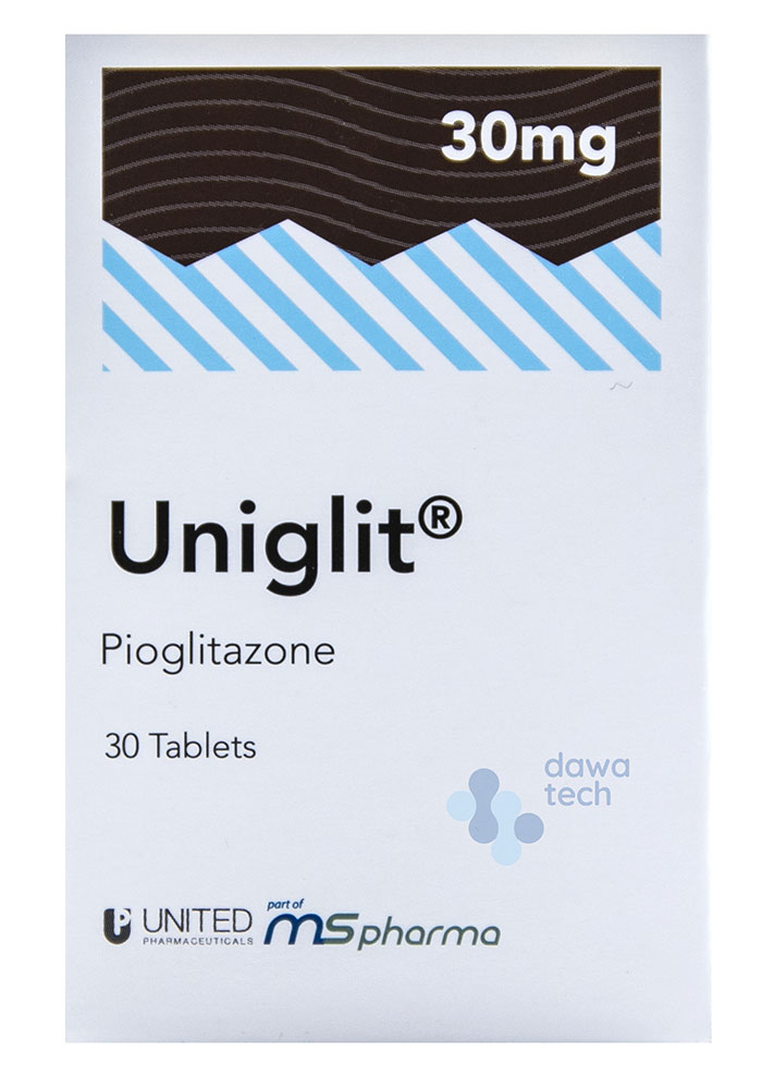 UNIGLIT30MG (30TAB)