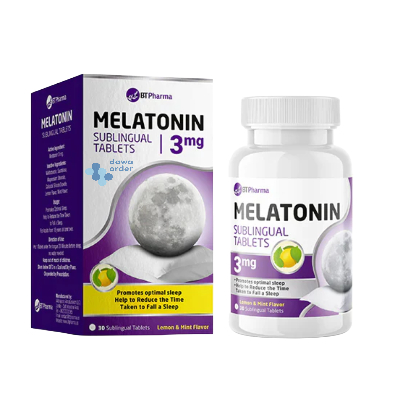 BT Pharma Melatonin 3mg 60 Sublingual Tab