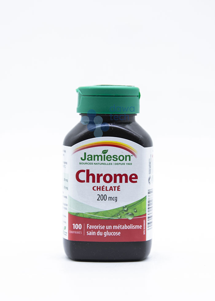 Jamieson Chromium 200mcg 100tab