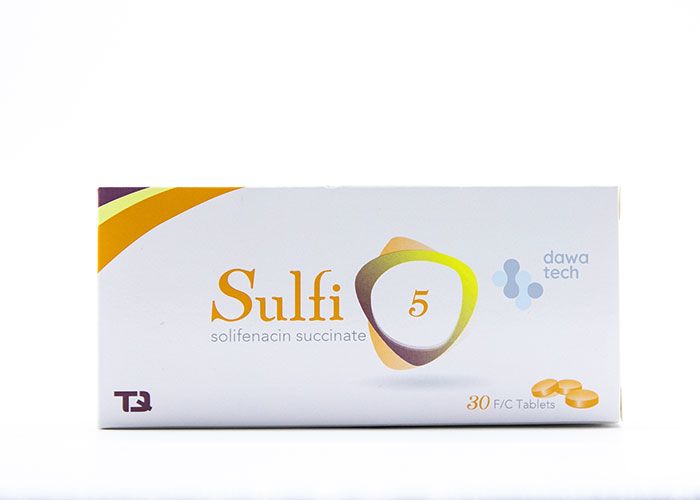 SULFI 5MG A/E PACK 30 OD TABLET