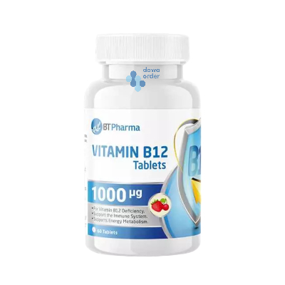 BT Pharma Vitamin B12 1000mcg 60tab