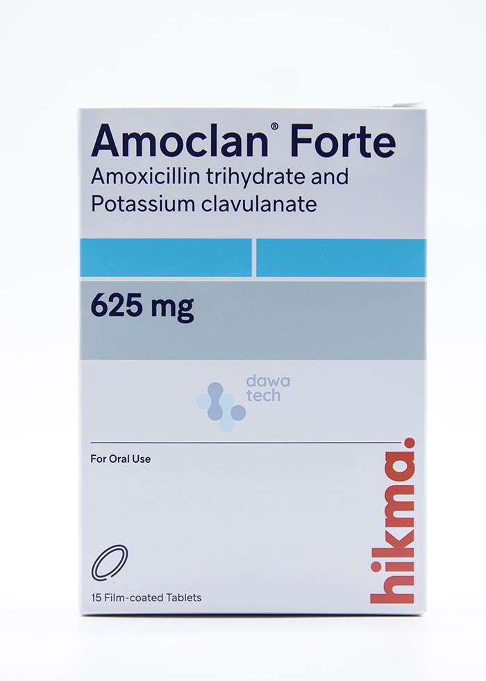 AMOCLAN 625MG FORTE/15 TAB