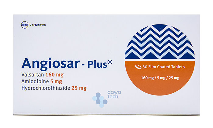 ANGIOSAR PLUS160/5/25MG 30TAB