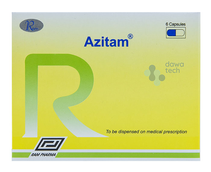 AZITAM 250MG 6CAP