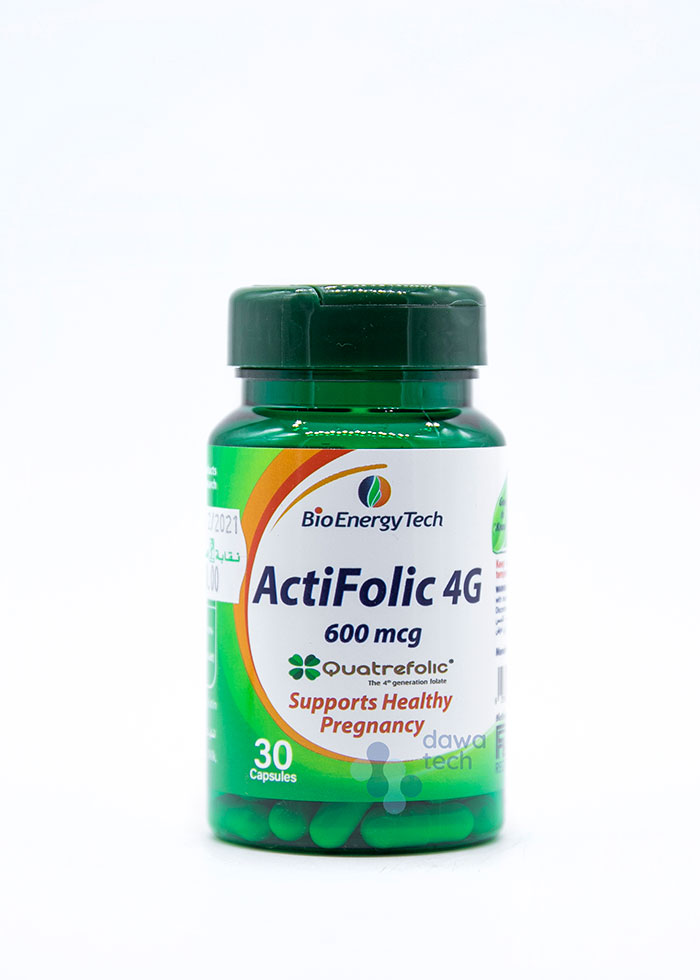 B/ACTIFOLIC 4G 30CAP