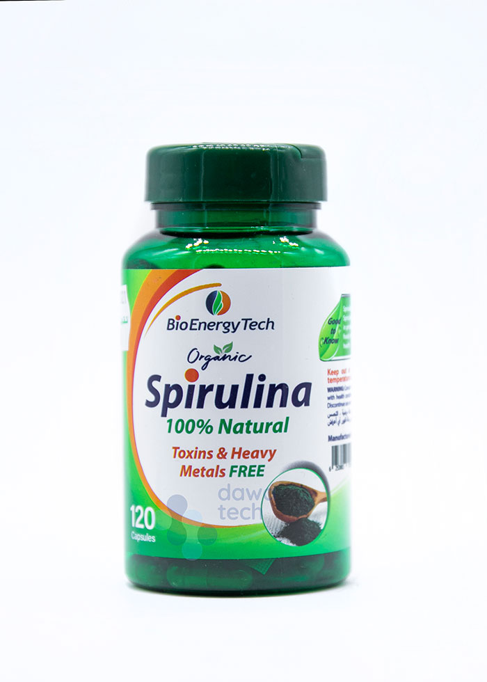 B/ORGANIC SPIRULINA 120cap