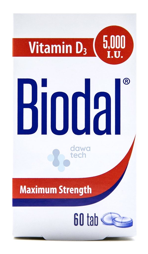 BIODAL 5000 I.U 60TAB