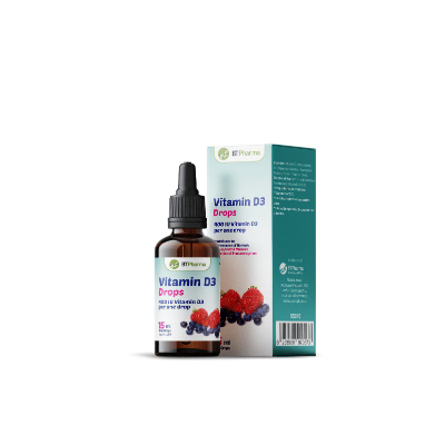 BTPharma VIT.D3 400IU DROP 15ML