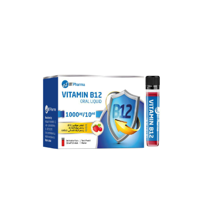 BTPharma vitaminB12 1mg (10 Vials)