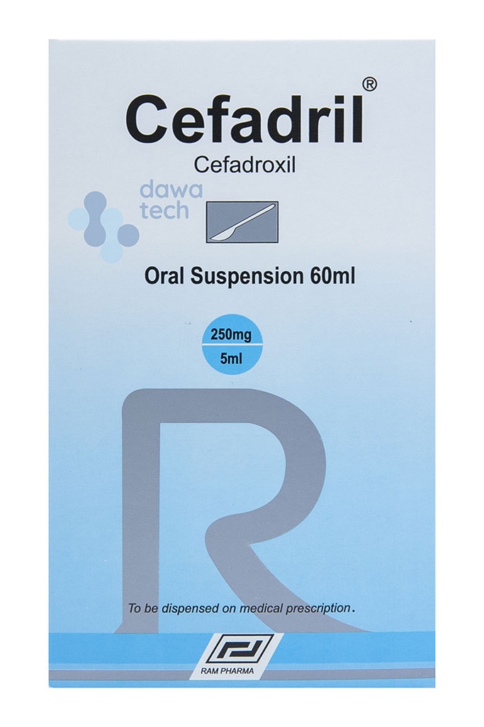 CEFADRIL 250MG SUSP