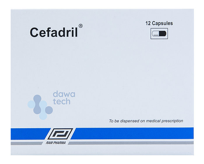 CEFADRIL 500MG 12CAP