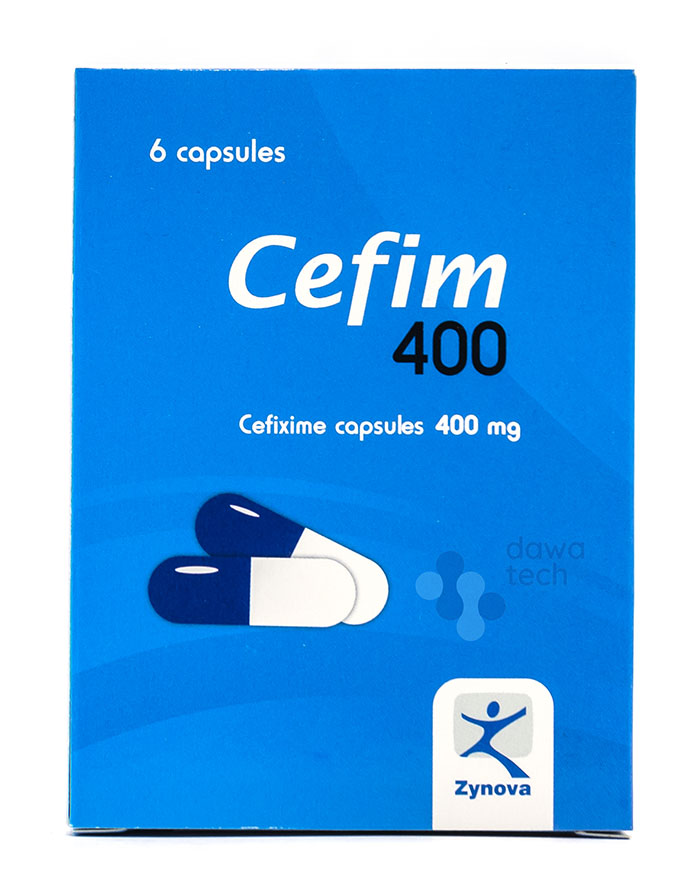 CEFIM 400 MG 6 tab