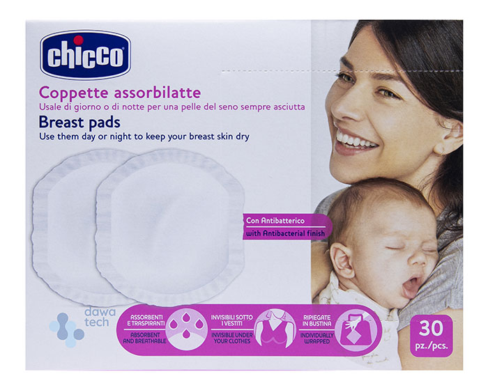 CH/Antibacterial Breast Pads 30pcs