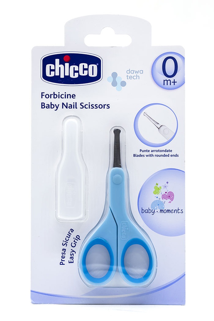 CH/New Baby Nail Scissors Blueقصاصة اظافر