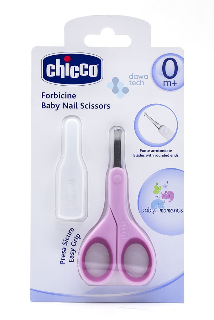 CH/New Baby Nail Scissors Pinkقصاصة اظافر