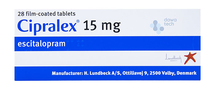 CIPRALEX 15MG 28TAB