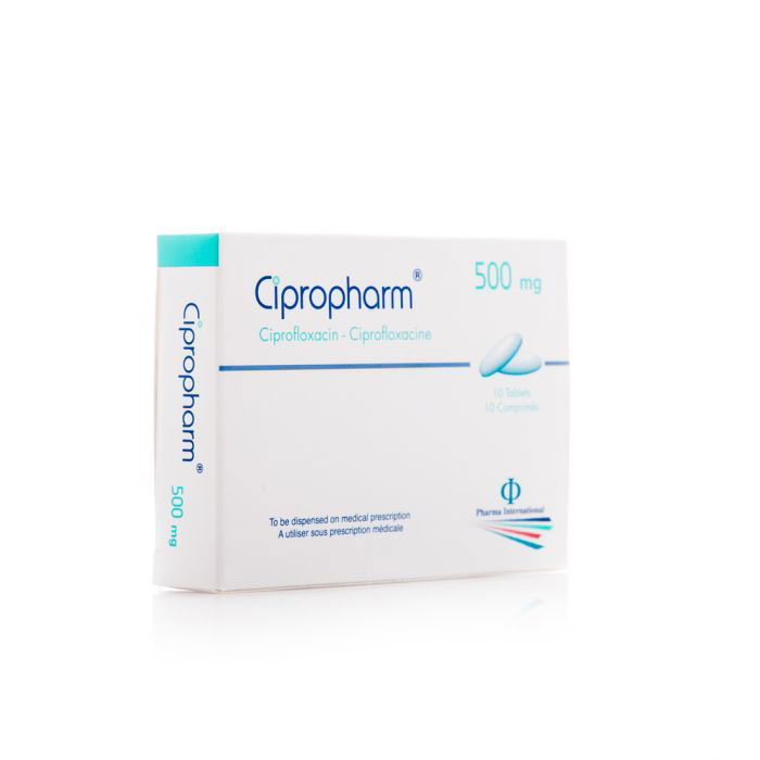 CIPROPHARM 500MG TAB