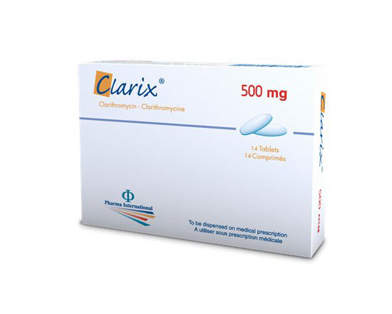 CLARIX(500MG)14TAB