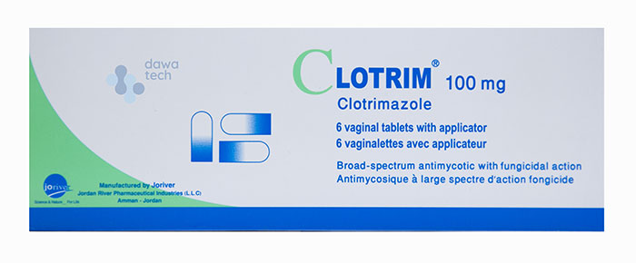 CLOTRIM 100MG VAG 6 TAB