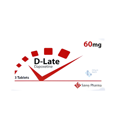 D-LATE 60MG 3 TAB