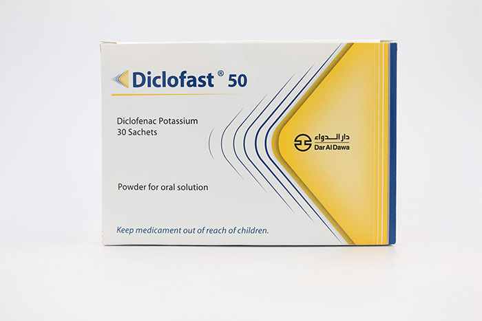 DICLOFAST 50MG SACHET 30