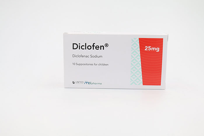 DICLOFEN 25 10SUPP