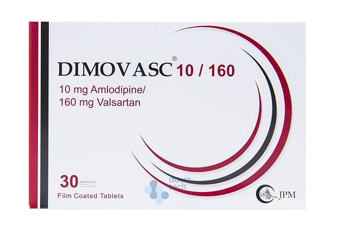 DIMOVASC 160/10MG 30TAB