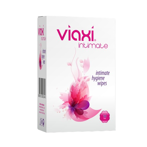 Viaxi Intimate Hygiene Wipes 10 Pcs