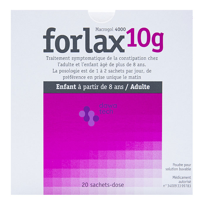 FORLAX 10G 20SACHET 