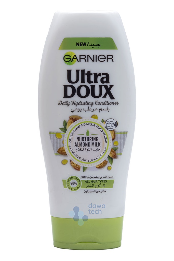 GAR. ULTRA DOUX ALMOND MILK COND. 400ML