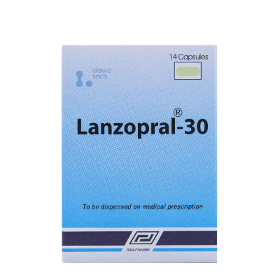 LANZOPRAL 30MG 14 CAP