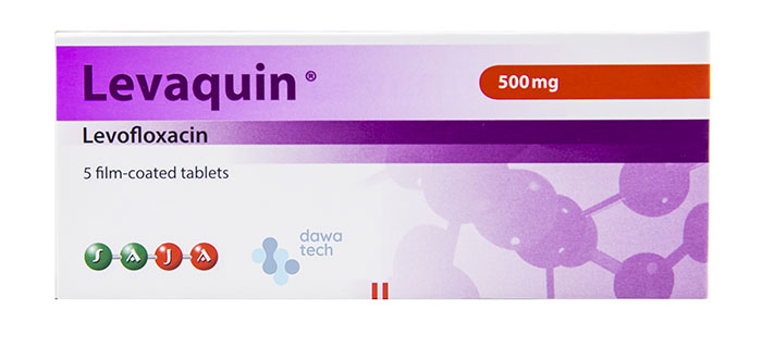 LEVAQUIN 500MG 5 TAB