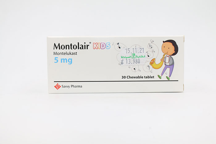 MONTOLAIR KIDS 5MG 30CHEW TAB