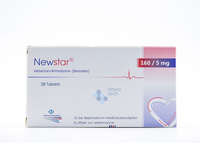 NEWSTAR 160/5MG 28TAB