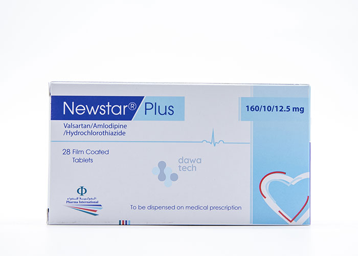 NEWSTAR Plus 160/10/12.5 MG 28TAB