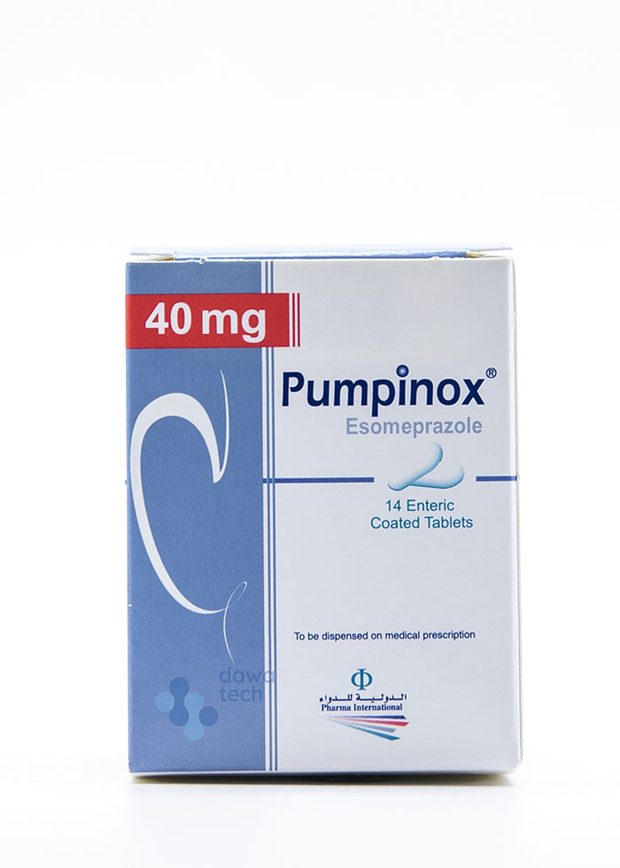 PUMPINOX 40MG/14TAB