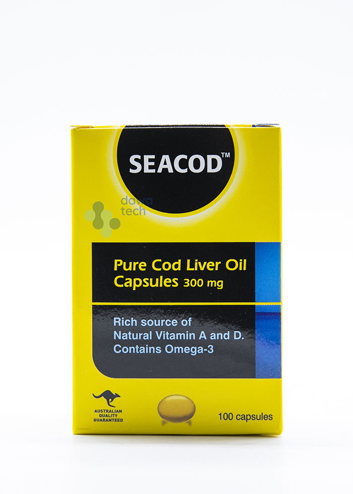 SEACOD COD LIVER OIL 100 CAP