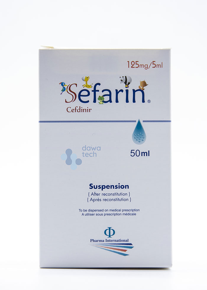 SEFARIN 125MG/5ML .50ML