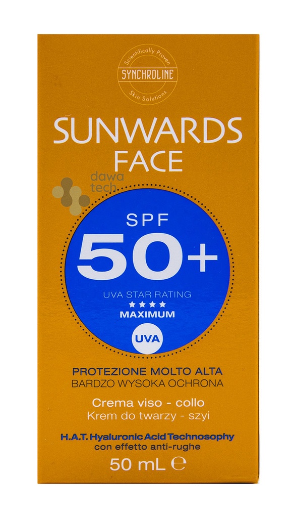 SUNWARDS Face Very High Protection 50ml