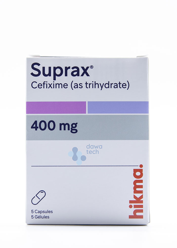 SUPRAX 400MG 5 CAP