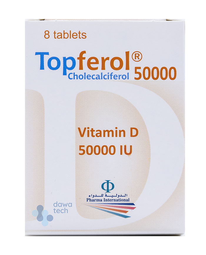 TOPFEROL 50000 IU 8TAB