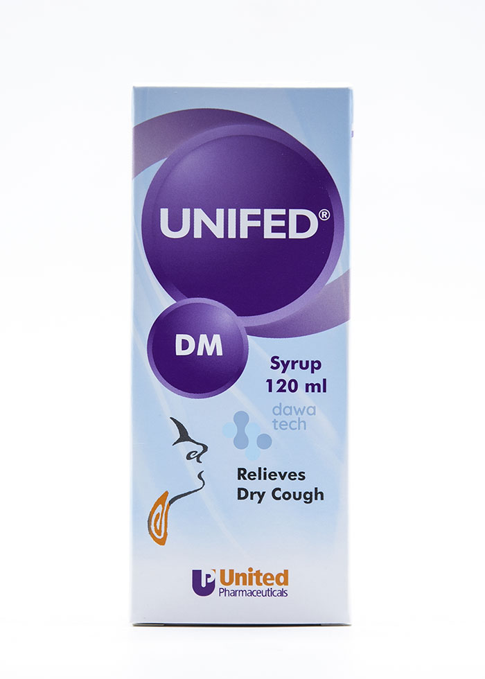 UNIFED D.M 120 ML SYRP