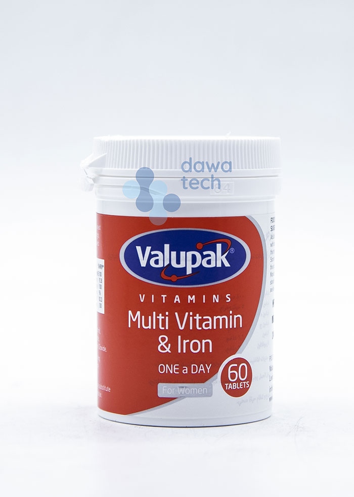 V/MULTIVITAMIN+IRON/60TAB