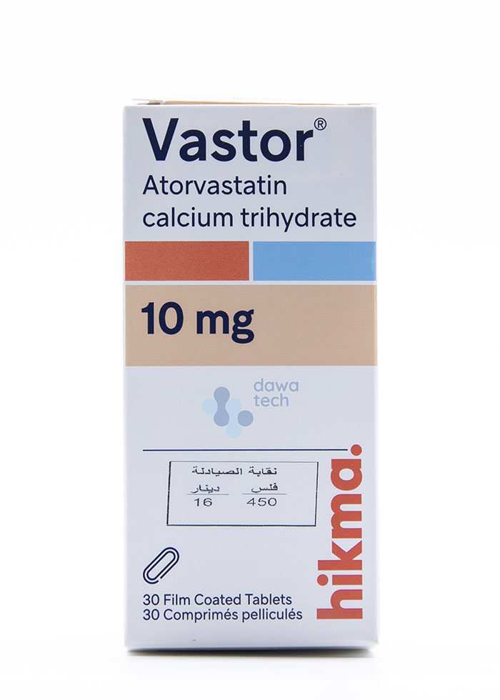 VASTOR 10MG TAB