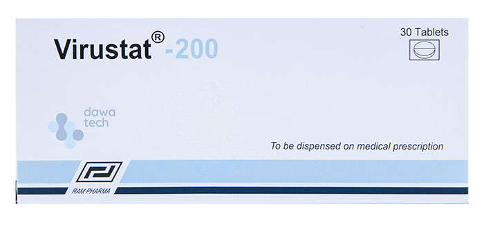 VIRUSTAT 200MG 30TAB