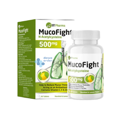 BTPHARMA MUCOFIGHT 500MG 30TAB