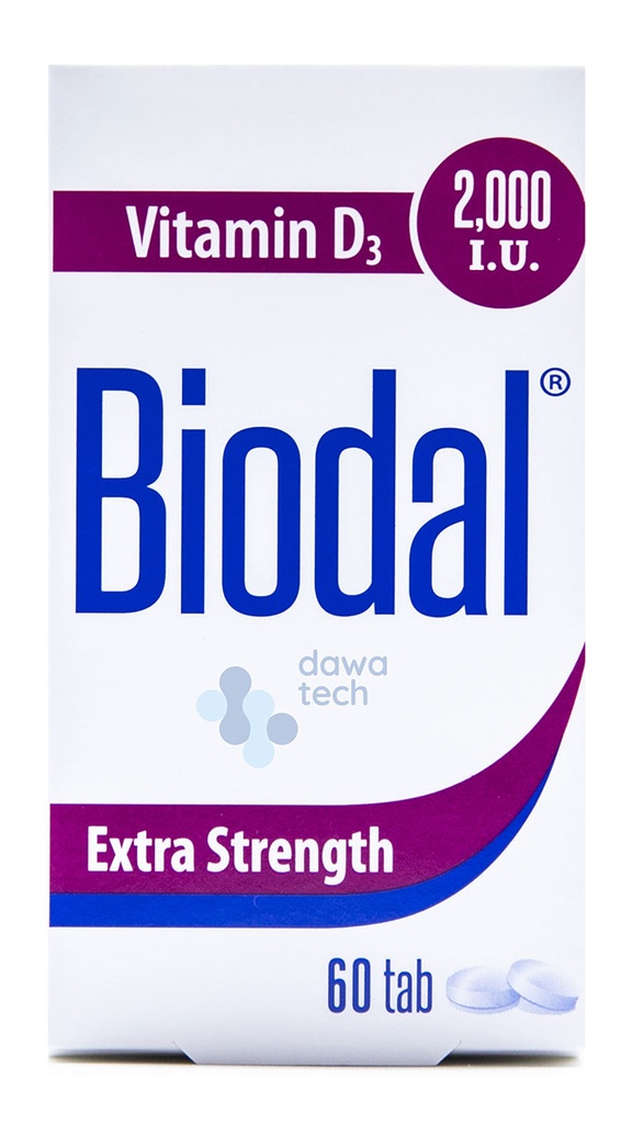 Biodal 2000 IU 60tab